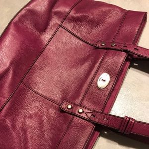 Pretty purple Fossil bag